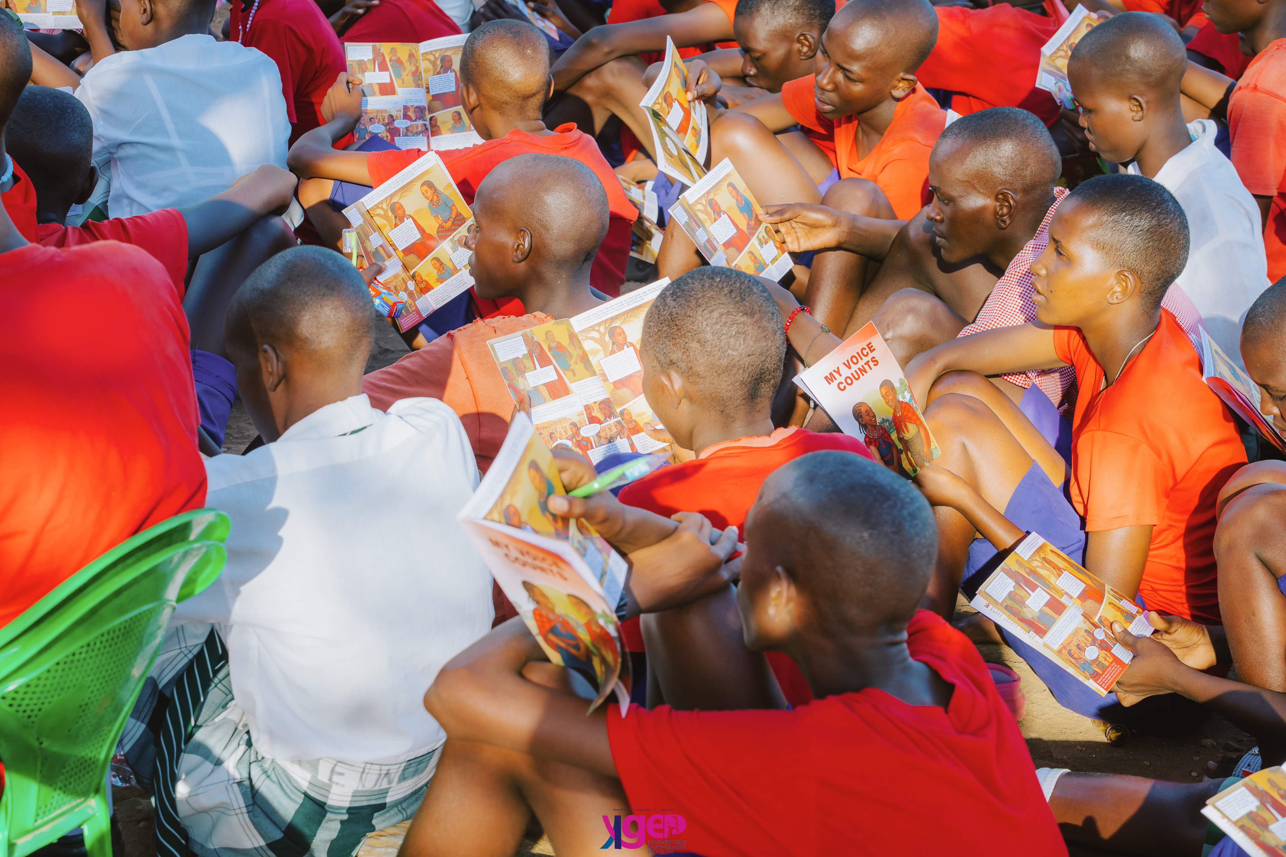 My Voice Counts book