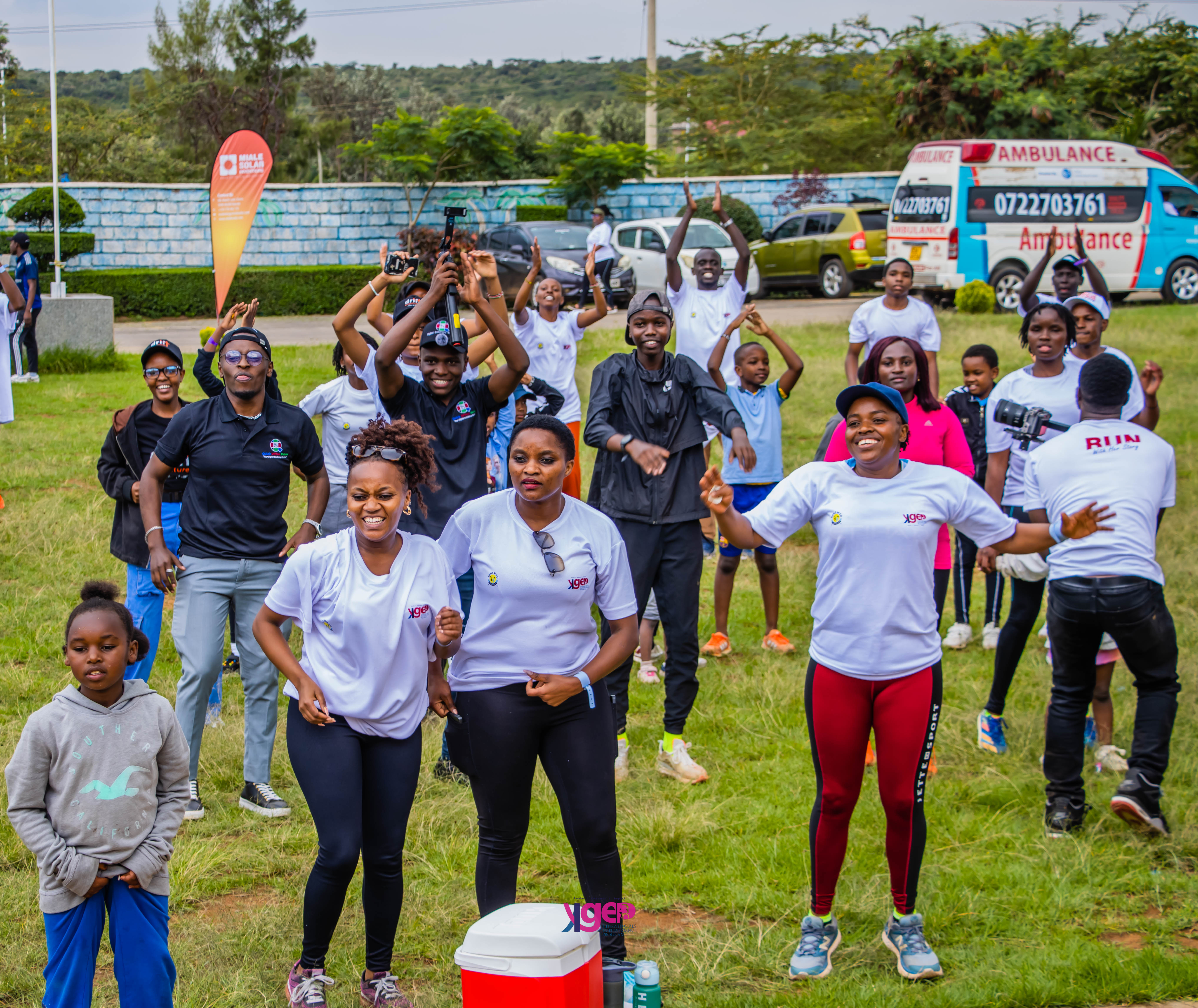 Celebration at KGEP event