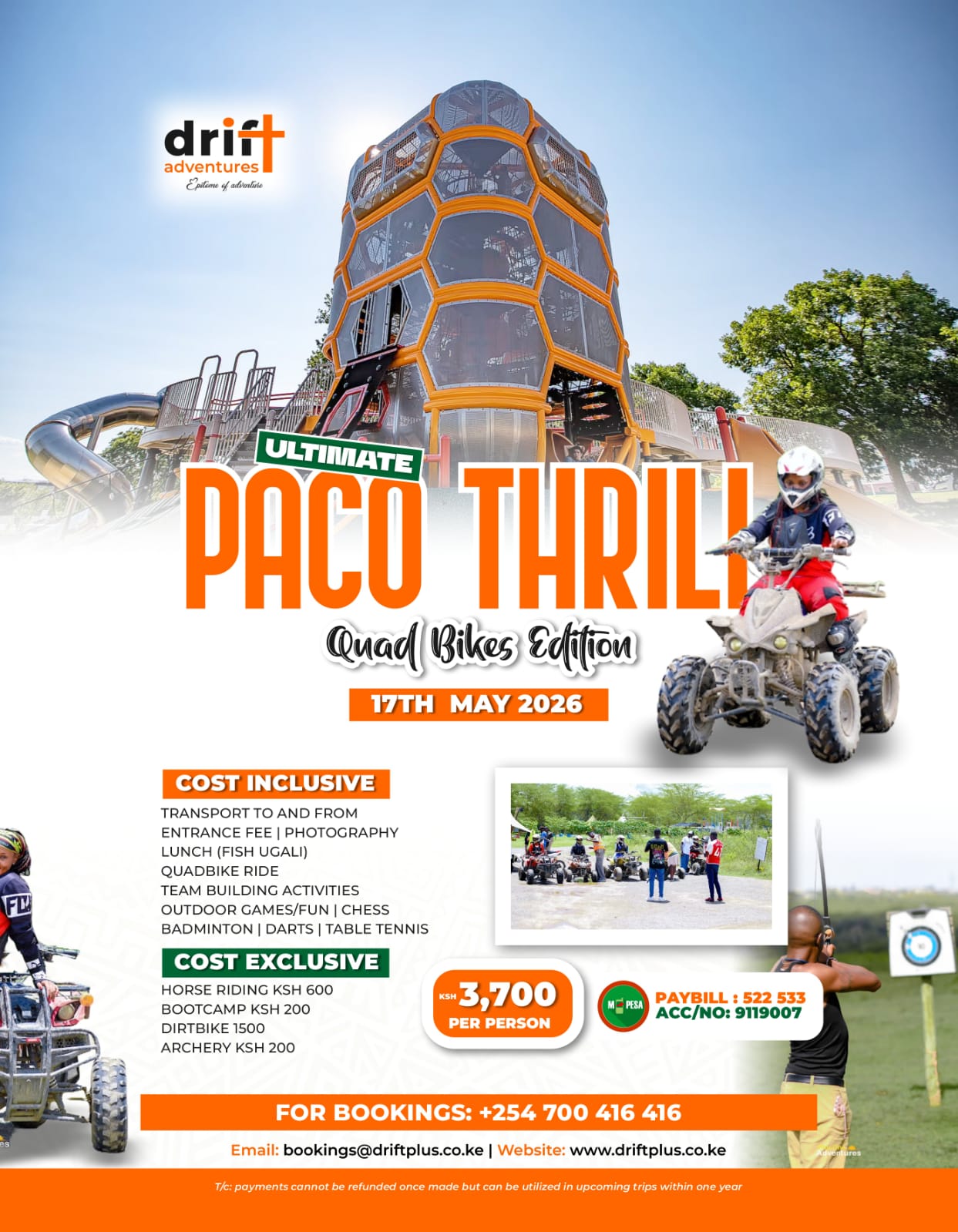 Paco Thrill Quad Bike Experience 2026