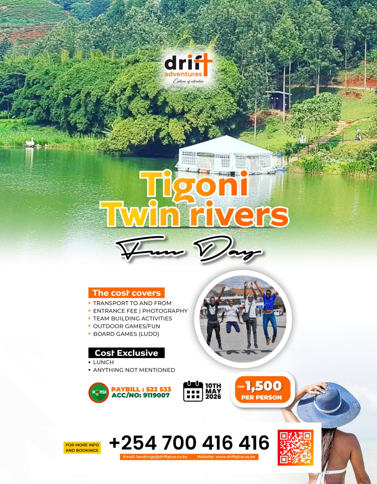 Tigoni Twin Rivers Fun Day 2026 | Drift Adventures Kenya