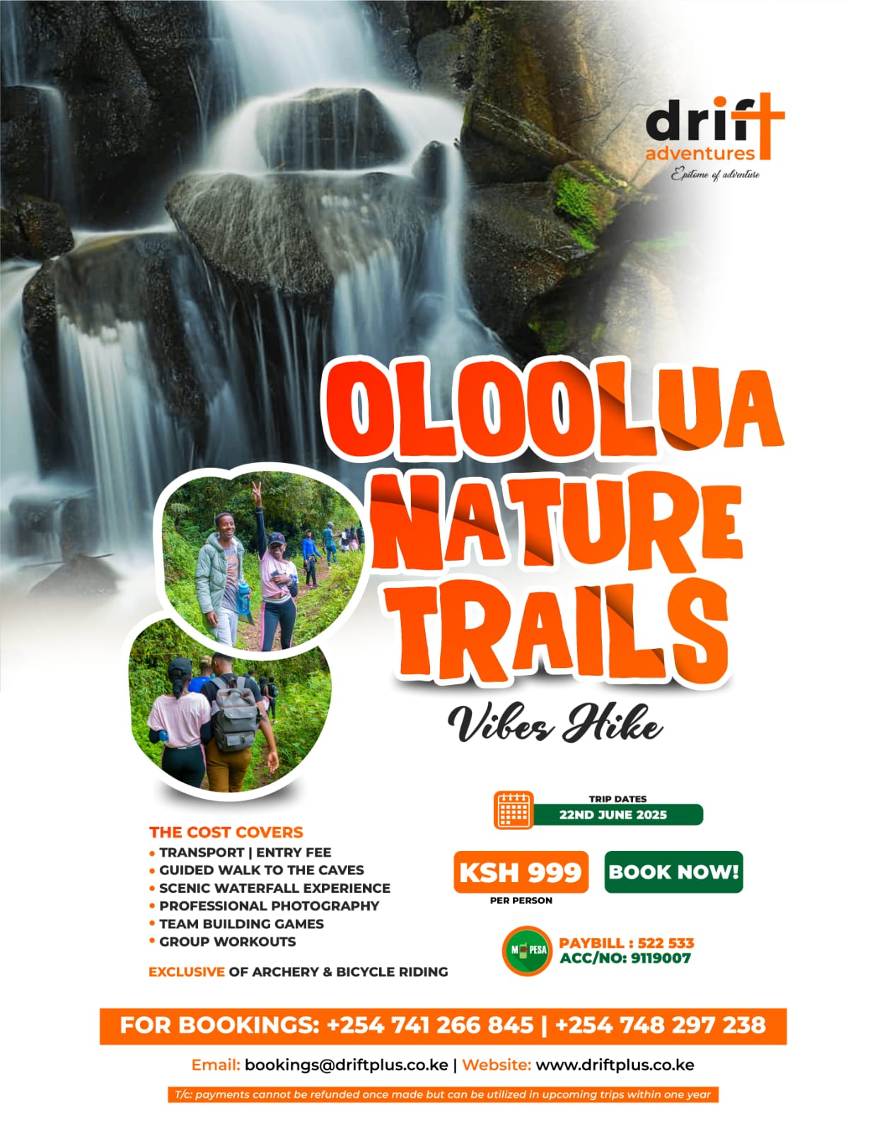 Vibes Hike Adventure Ollolua Nature Trails!