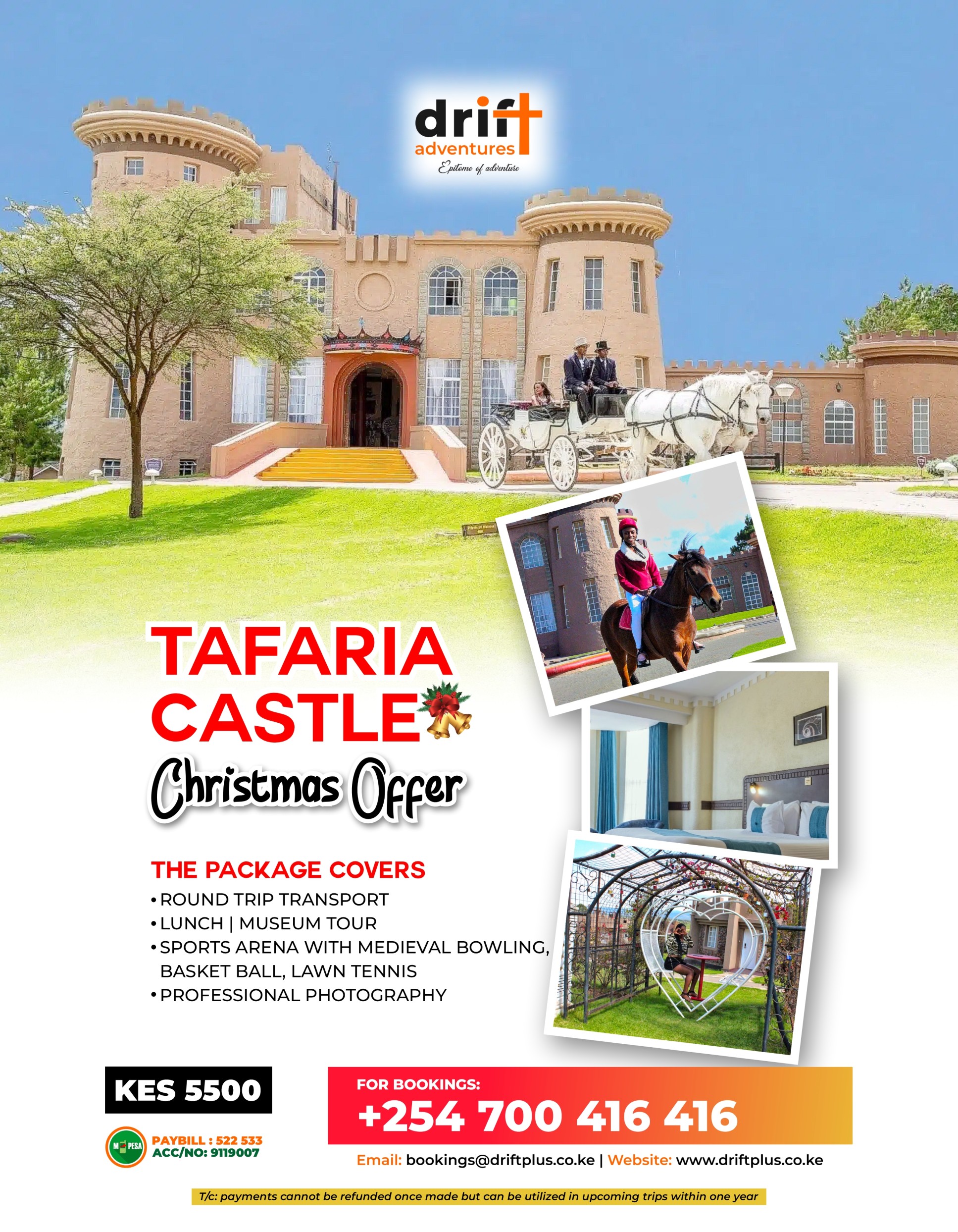 Tafaria Castle Family Day Trip